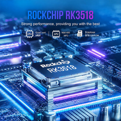 H96 MAX Android TV Stick Rockchip RK3518 with 2.4G Wifi 5G Wifi Dual 3518D 8GB 16GB 4K 3D HDR Voice Remote DC 5V 2A