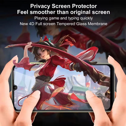 3Pcs Privacy Glass Screen Protector For Samsung Wide 4 5 Xcover 6 7 A03 Core A12 Nacho M31 Galaxy S23 FE M21 2021 Prime Anti-Spy
