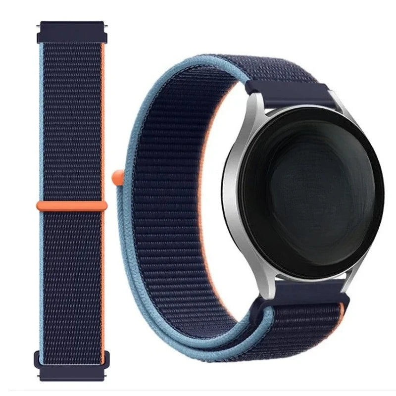 Nylon Loop Band For Amazfit GTS 4/3/2e Mini/GTR 4/3/2e/Balance/Stratos 20/22mm Watch Bracelet for Correa Amazfit Bip 5-6 Straps