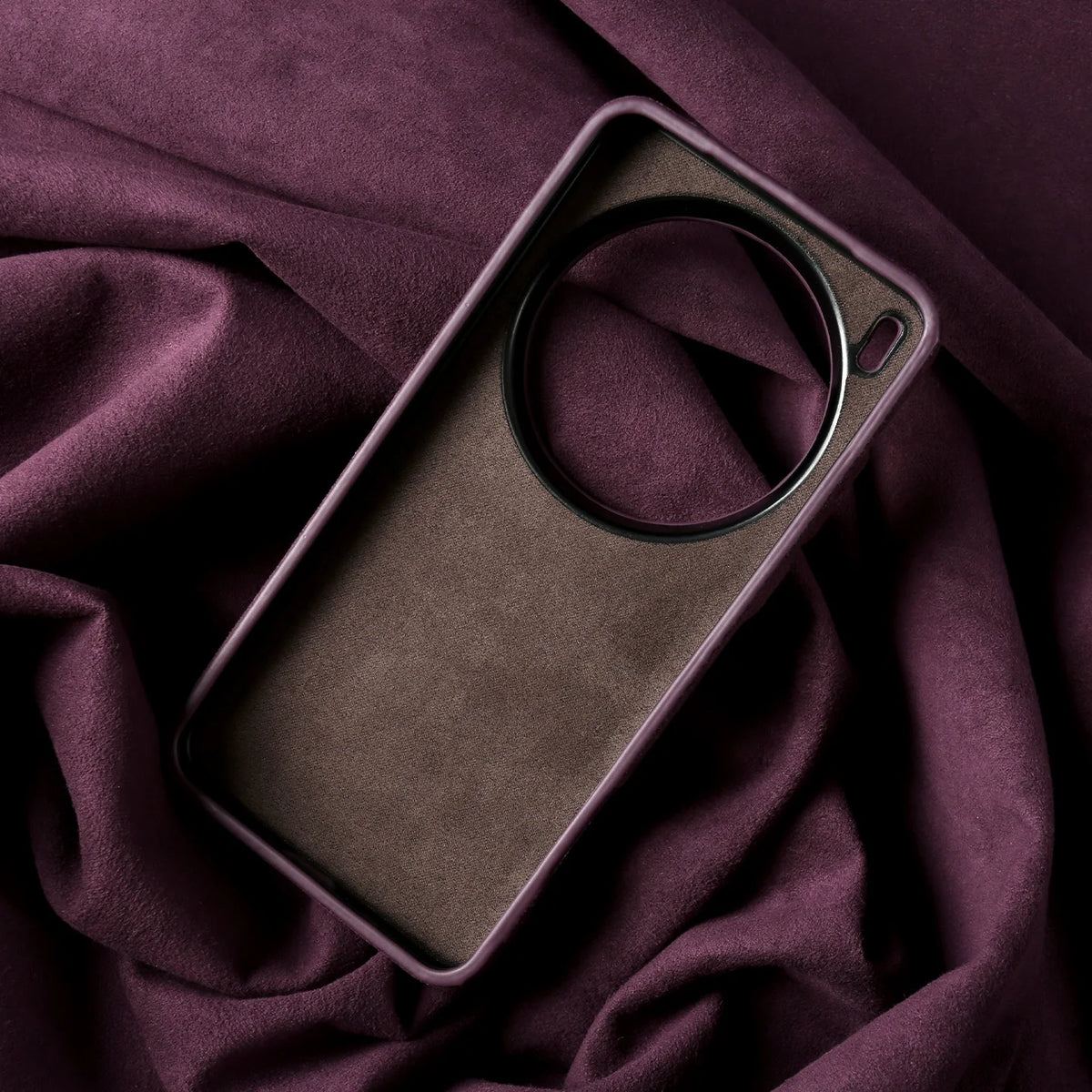Full Coverage Magnetic for ALCANTARA Case for Vivo X300Pro X200Ultra X90Pro X80 for Magsafe Artificial Leather Suede Phone Cover
