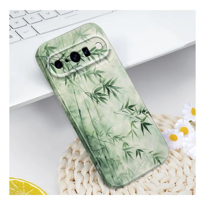 Green Bamboo Forest Phone Case For Google Pixel 10 9 9A 8 8A 7 7A Pro XL 5G Film Hard Cover