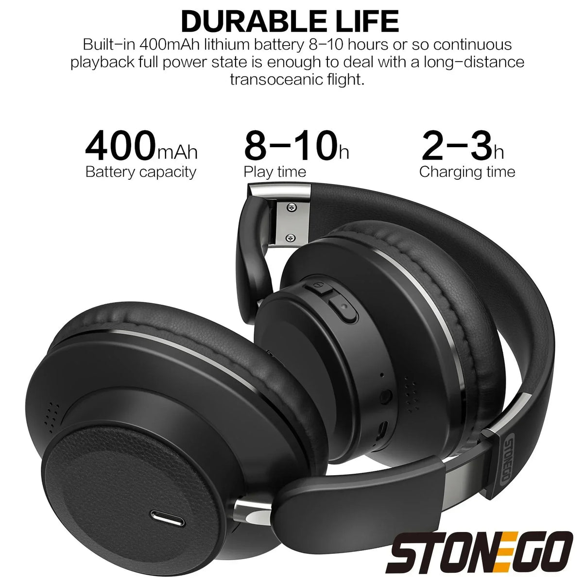 Bluetooth Headphones Wireless Headset Over Ear Foldable Portable Fashion Aesthetic Hi Fi Stereo Sound BT 5.3 Dual Mode Connectivity 24H Battery Fast Charging For Travel Gaming Music Streaming Photographers Students Commuters