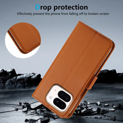 For Google Pixel 11 Pro Fold Case PU Leather Pattern Flip All Inclusive Phone Cover Fingerprint-Resistant Shockproof Bumper