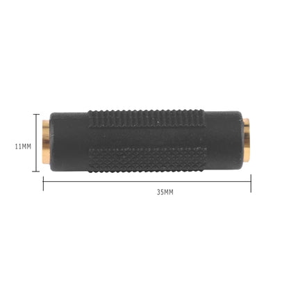 3.5 Mm Female To 3.5mm Female Jack Stereo Connector Coupler Adapter Audio Extension Cable for MP3 DVD Headphone Car