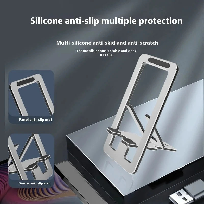 Phone Holder Desktop Lazy Stand Bedside Foldable Multi-Function Smartphone Table  Support for Iphone 13 14 15 Pro Max Huawei