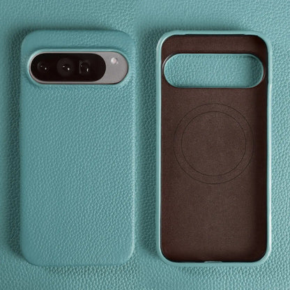 Genuine Leather Magnetic Case for Google Pixel 11 Pro Pixel 10 9 7 8 6 Full Protection Magnet for Magsafe Cases Shockproof Cover