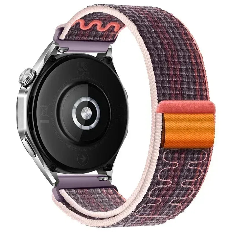 20mm 22mm Nylon Strap For Amazfit T-Rex3 Pro 44mm 48mm/Active 2 square Braided Bracelet Band For Amazfit Bip 6-5/Balance 2/Helio