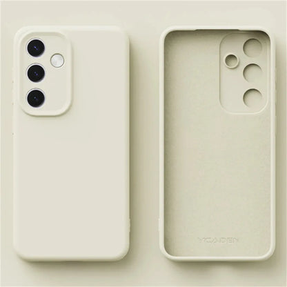 Liquid Silicone Phone Case for Samsung Galaxy S26 S25 S24 S23 S 26 Ultra Plus S26Ultra Cases Original Skin Smooth Protect Cover