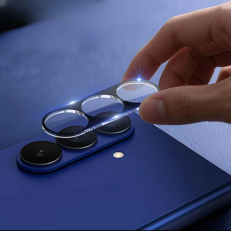3D Camera Lens Cover Case For Samsung Galaxy Z Fold8 Ultra Flip8 Back Tempered Glass Camera Protectors Lens Ring Film