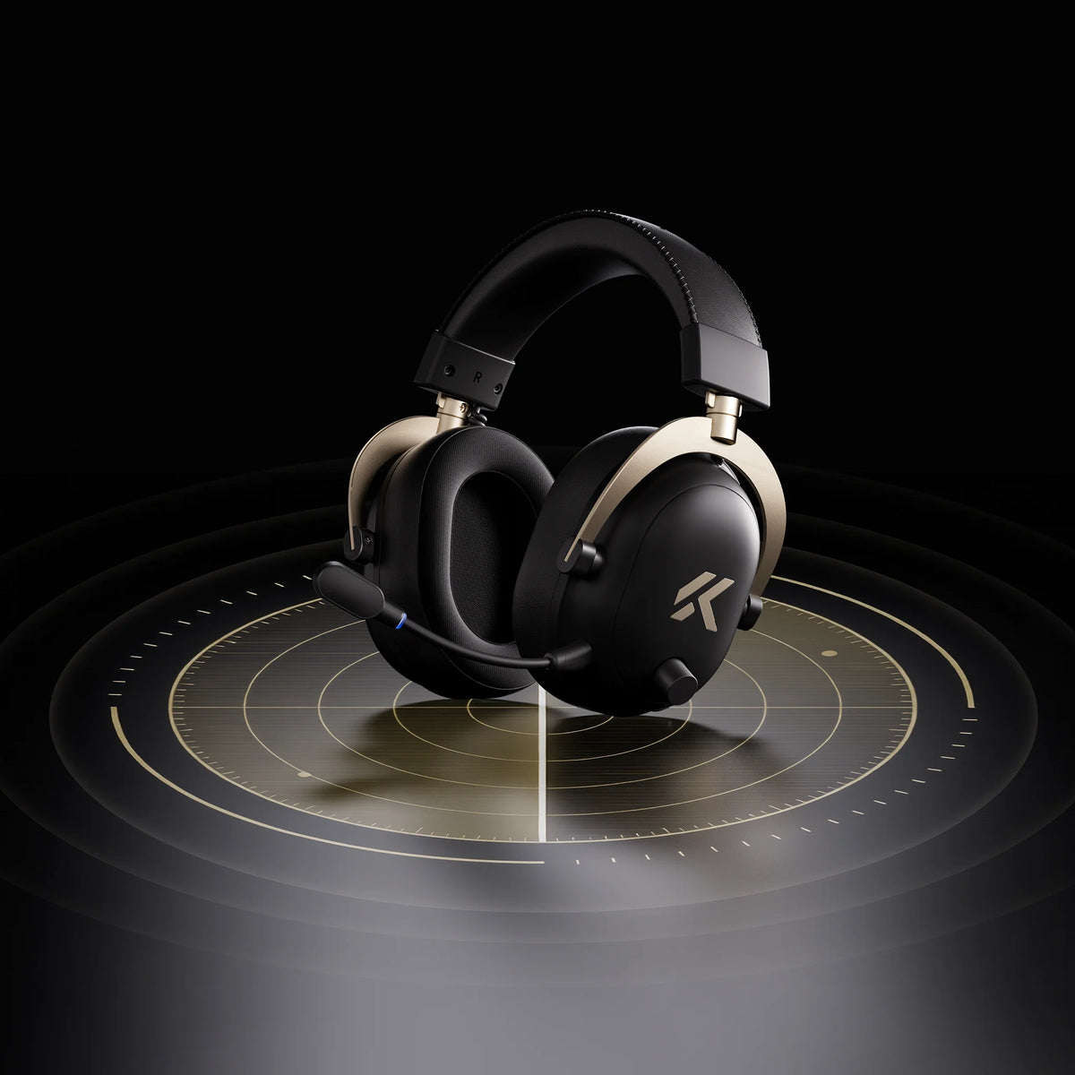 MCHOSE V9 Turbo+ E-sports Magnetic Wireless Gaming Headset 7.1 Surround Sound 90° Swivel Ear Cups Low Latency Magnetic Charging