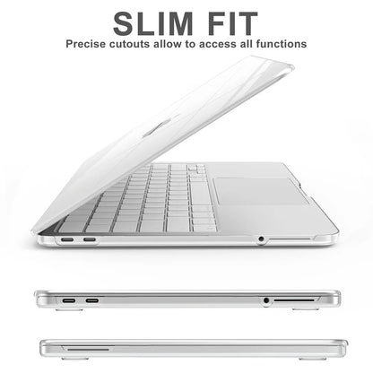 Laptop Case for MacBook Air 13.6 M5 M4 M3 M2 A3449 A3240 A3113 A2681 Pro 13 A2338 A2289 A2251 A2337 A2179 A1932 Cover New