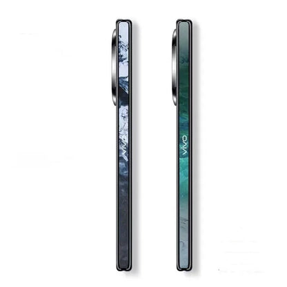 2PCS Pain Color Frosted Hinge Skin For VIVO X Fold2 X Fold3 Side Skin Hinge Protector Film Cover Wrap Sticker