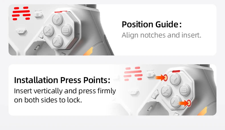 BEITONG PANGU Modular Wireless Controller, DIY Layout, Tool-Free Swap, TMR Joystick, for Switch/PC/Android/iOS