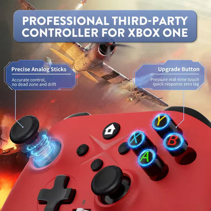 Wireless For XBOX Controller, XBOX ONE Series S/X Console/PC Gaming Gamepad Keys Programming 6 Axis Gyro Turbo Function Win 7/10