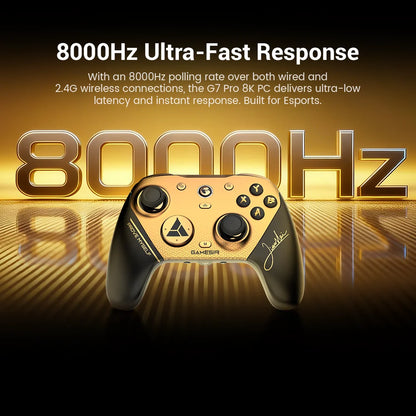 GameSir G7 Pro 8K Champion Edition Gaming Controller, Wireless Bluetooth Gamepad for Nintendo Switch 2, Android, iOS, PC, Steam
