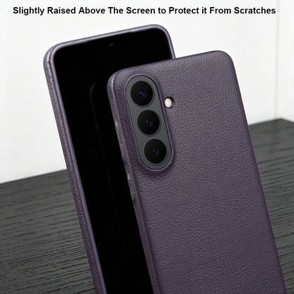 For Magsafe Case For Samsung Galaxy S26 Ultra S24 Plus S25 Edge S23 S21 S20 FE Note 20 S22 Ultra Phone Case Leather Back Cover