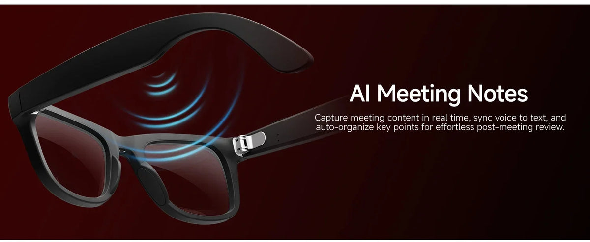 New HD5-ultra AI Smart Glasses AI Real-time Translation 800W Pixel Camera Photo Video Recording 300 Mah Smart Glasses 2026