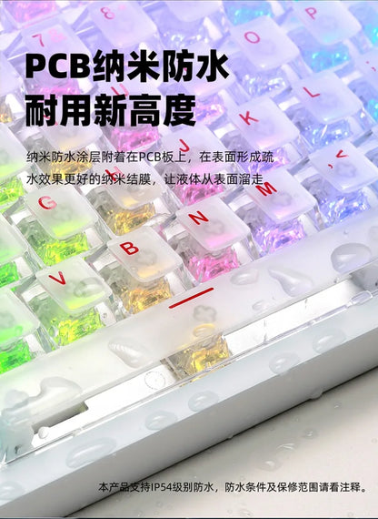 IROK MG75 PRO Mechanical Keyboard MG75 MAX Magnetic Switch 0.001RT Quick Release Gasket Structure 8K Low Latency Gaming Keyboard