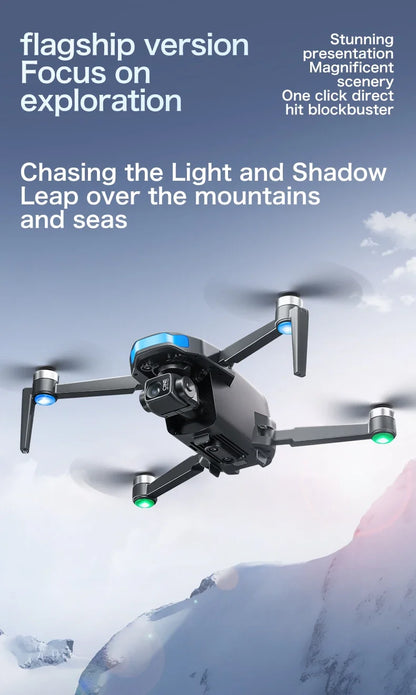 Original S-X1 GPS Drone 8K HD Professional Camera Three-axis Gimbal WIFI Obstacle Avoidance Quadcopter Brushless Toy Gift