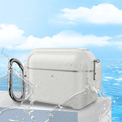For AirPods 1/2/3/4, Pro & Pro 2 - Durable Waterproof Protective Case with Bluetooth Switch for Apple Earbuds