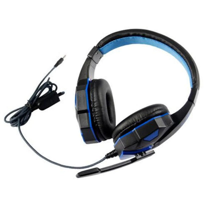3.5mm Wired Gaming Headphones With LED Light Microphone Subwoofer Earphone Noise Cancelling Headset For Computer PS5 Xbox Switch