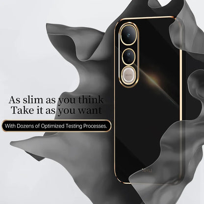 Funda Vivo V50 Lite 4g 5g Luxury Fashion Plating Case For VIVO V50 Lite Soft Slim Silicone Shockproof High Quality Phone Cover