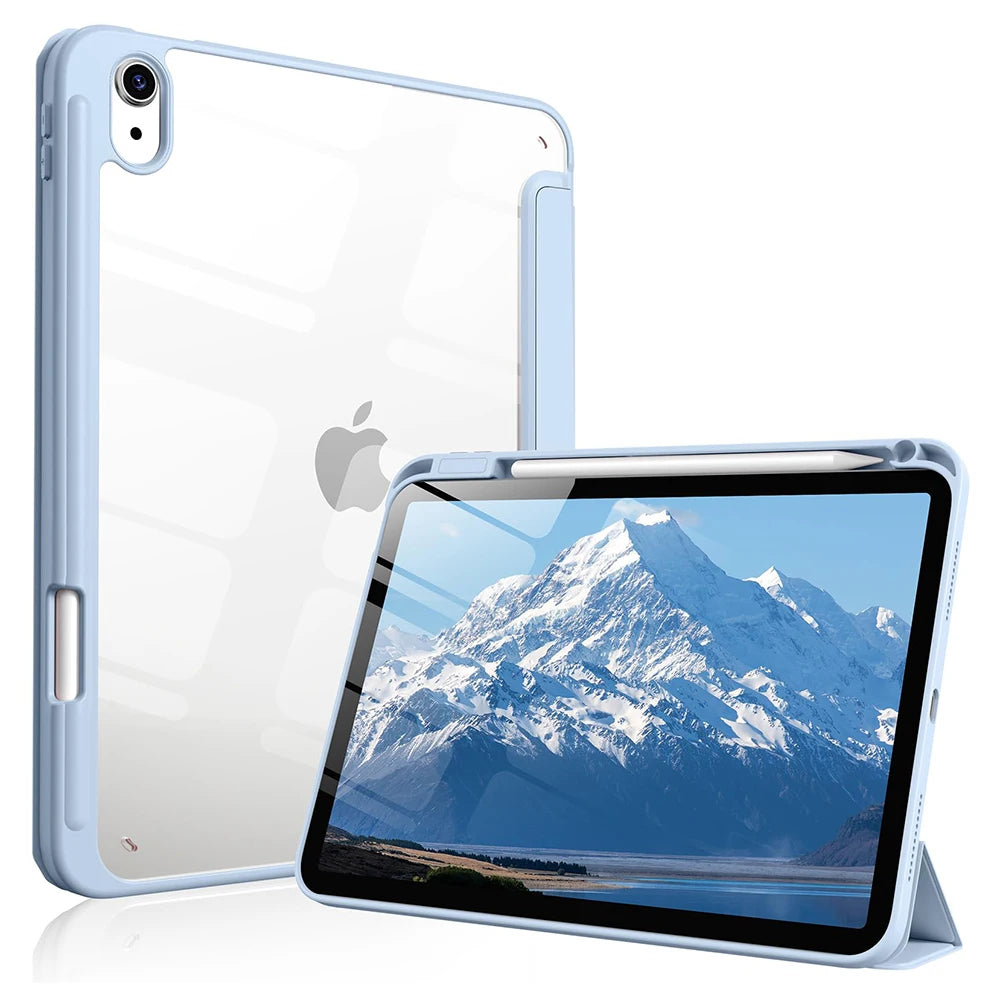 Case for iPad (A16) 11th Generation 11 Inch 2025 / 10th Generation 10.9 Inch 2022 with Pencil Holder, Magnetic Flip Smart Cover