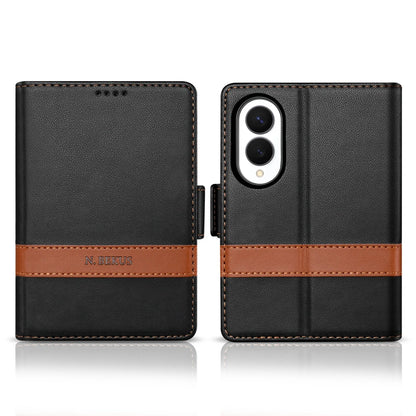 Business Luxury Leather RFID Wallet Card Solt Phone Case for Samsung Galaxy Z Fold8 Ultra Fold 4 5 6 7 8 Flip Protective Cover