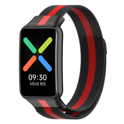 Magnetic Loop Sports Strap For Oppo Watch Free Nfc Smart Watch Replacement Metal Stainless Steel Bracelet Wrist Strap