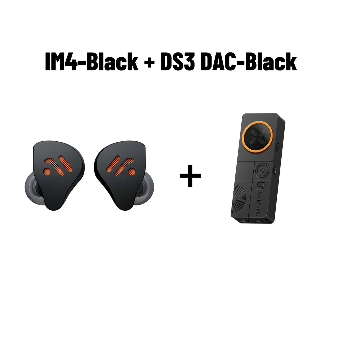 Fosi Audio IM4 Hifi Wired Earphones Open-Back Dynamic Drivers IEM Headphones For Music Monitoring Gaming Earbuds