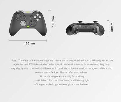 Pink Game Controller, Original PXN P5 Controller Supports Switch, iOS, Android, Computer PC, Built-in 2.4G Receiver