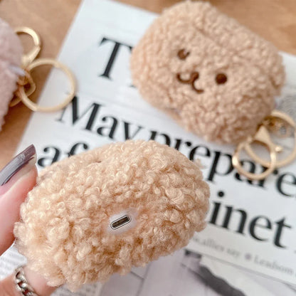 For Airpods 4 Pro Case 2022 Cute Fluffy Dog Earphone Case Headphone Cover For Apple AirPod 3 2 Pro 2nd Generation Pro USB C Case