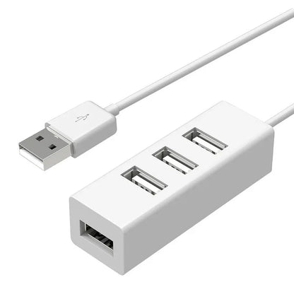 4 in 1 USB 2.0 Hub Multi USB Splitter Power Adapter High Speed 4 Port All In One For PC Windows Computer Accessories