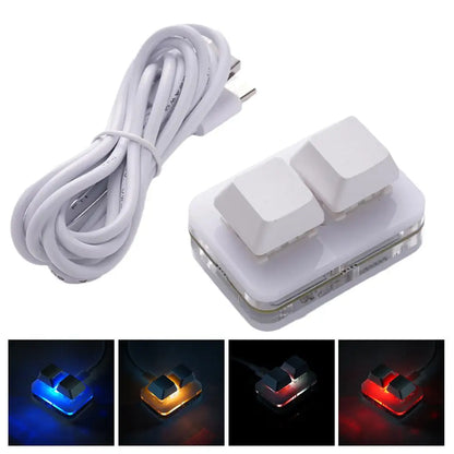 USB Programming Macro Custom Mechanical Keyboard RGB 24/16/12/9/8/4/3/2 Key Copy and Paste DIY Gaming Mini Keypad Macropad