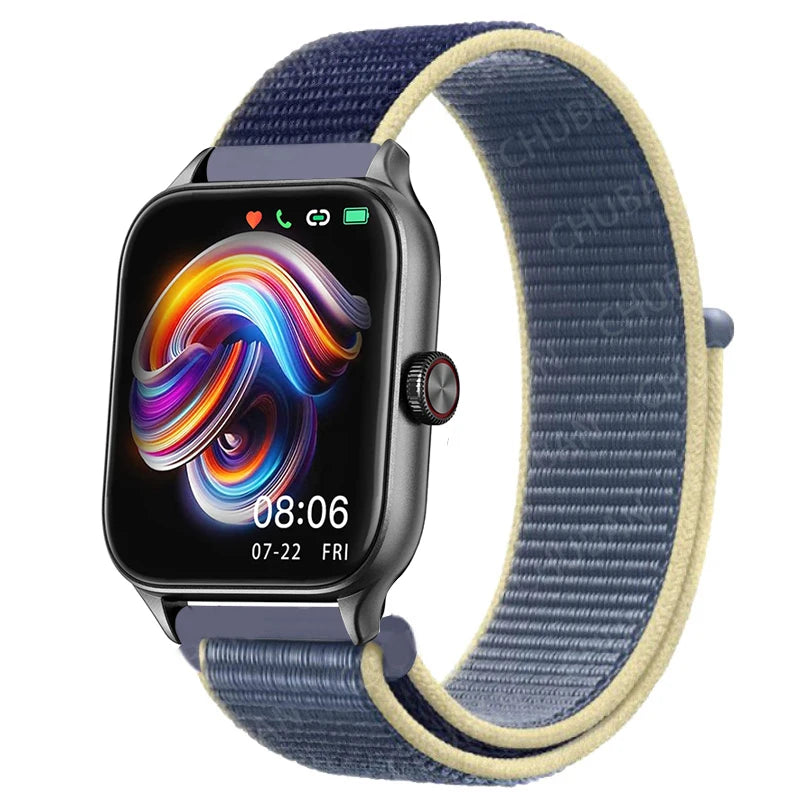 Nylon Loop Band For Amazfit GTS 4/3/2e Mini/GTR 4/3/2e/Balance/Stratos 20/22mm Watch Bracelet for Correa Amazfit Bip 5-6 Straps