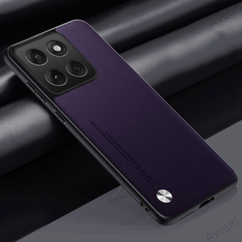Luxury PU Leather Case For Motorola Moto Edge 60 Fusion 5G Back Cover Silicone Protection Phone Case For Motorola Edge60 Fusion