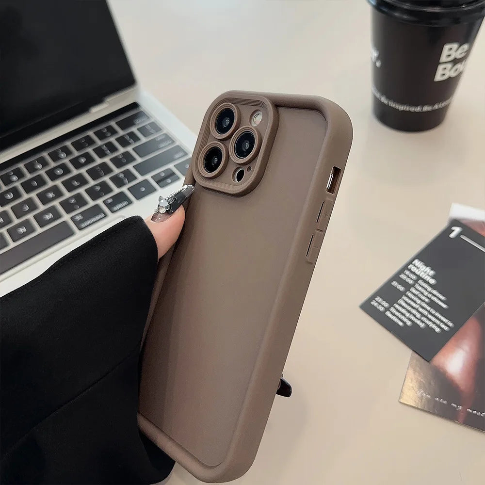 Soft Silicone Case For iPhone 17 16 15 14 11 13 12 Pro Max 17 Air 16e Mini Shockproof PhoneCover For iPhone X XR XS Max 7 8 Plus