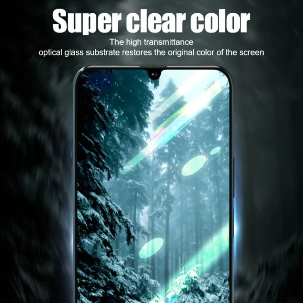 2Pcs Full HD Tempered Glass for IPhone 15 16 17 Promax 14 Plus 13 Promax Screen Protector for IPhone 17 Air 11 12 Mini 16 Promax