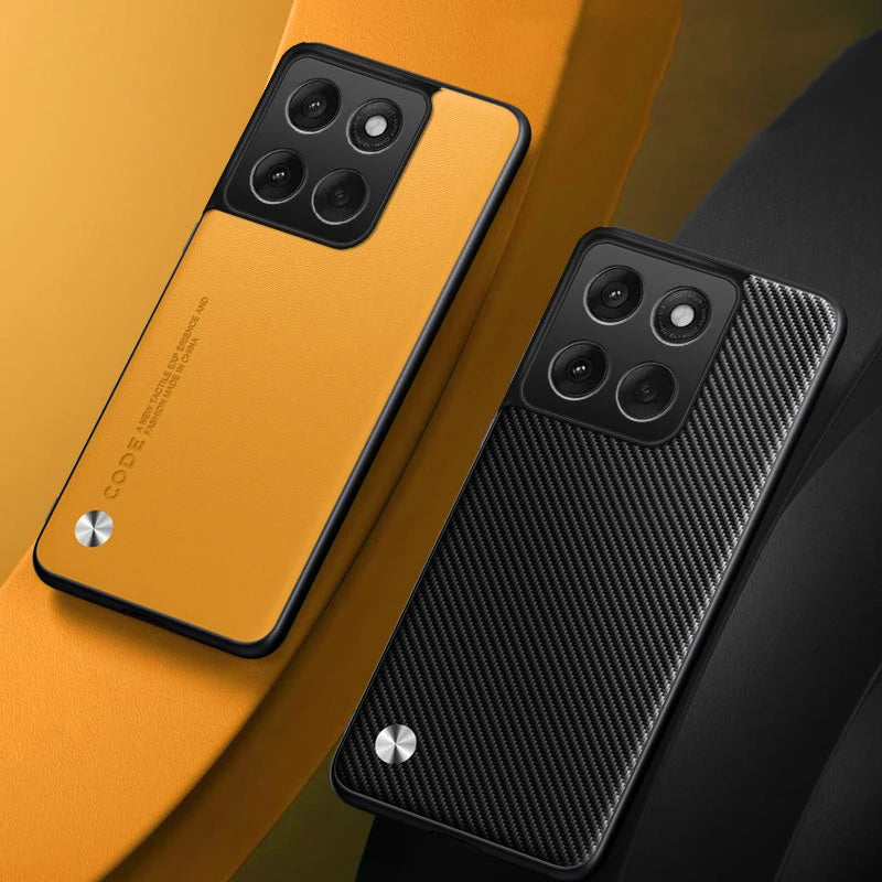 Luxury PU Leather Case For Motorola Moto Edge 60 Fusion 5G Back Cover Silicone Protection Phone Case For Motorola Edge60 Fusion