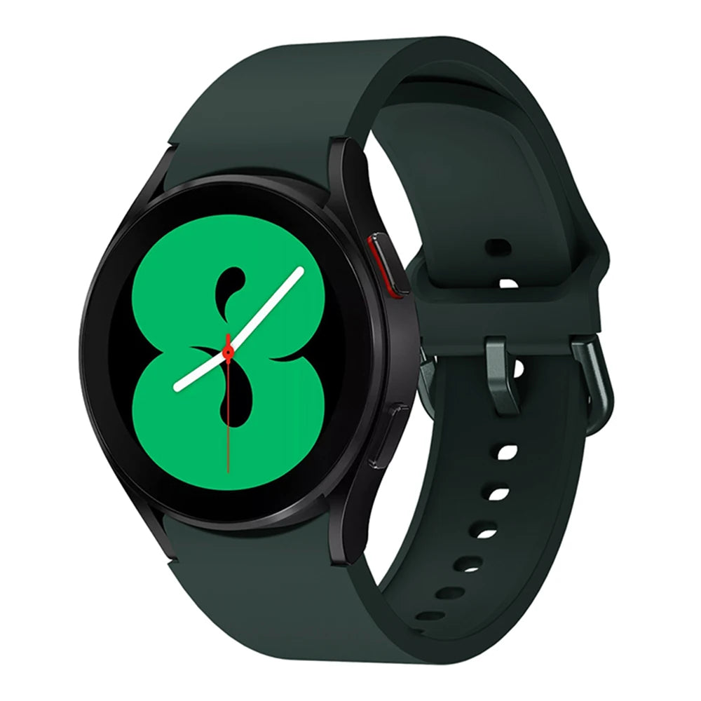 Silicone Strap For Samsung Galaxy Watch 4/5/6/7 40mm/44mm Pro 45mm Band No Gap Bracelet Belt Watch 4 6 Classic 47mm/46mm Correa