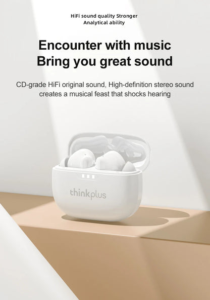 10pcs Lenovo LP3 Pro Wholesale 2pcs Original LP3 Pro Wireless Bluetooth Headphones HiFi Stereo Earbuds Noise Reduction With Mic