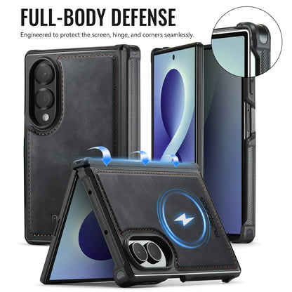 Galaxy Z Fold8 2 In1 Detachable Flip Cover Leather Wallet Case For Samsung Galaxy Z Fold 8 Magnet Card Slots Holder Wallet
