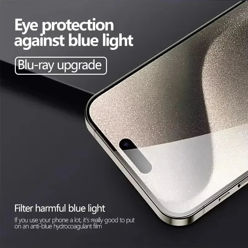 Full Cover Hydrogel Film For iPhone 17 15 16 14 11 13 12 18 Pro Max Screen Protector For iPhone 16e Air Mini SE XR XS Not Glass