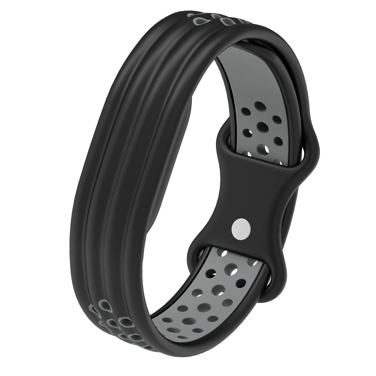 Silicone Loop Sport Watch Strap for Google Fitbit Air Two Tone Bracelet Breathable Band Wristband Correa Replacement Accessories