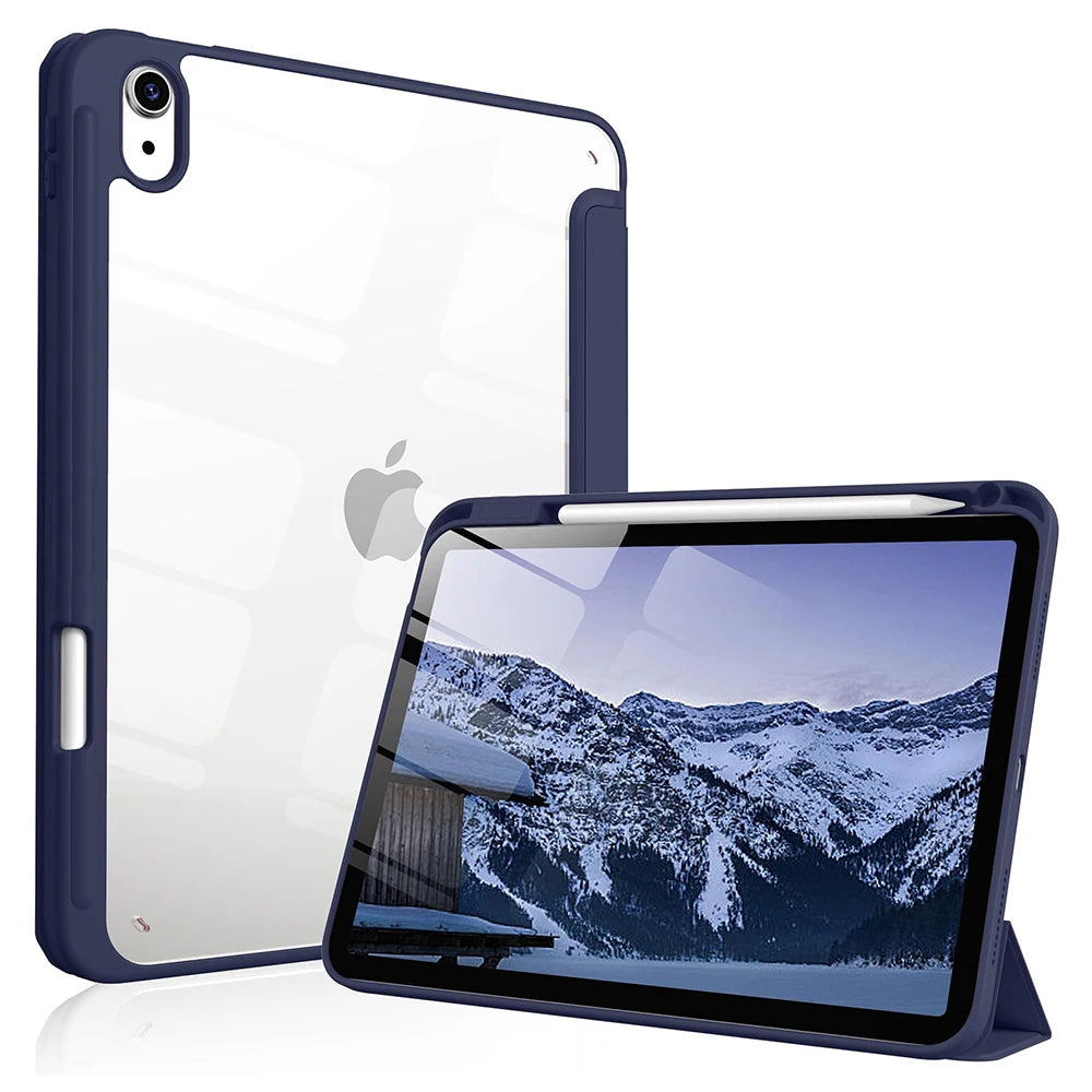 Case for iPad (A16) 11th Generation 11 Inch 2025 / 10th Generation 10.9 Inch 2022 with Pencil Holder, Magnetic Flip Smart Cover