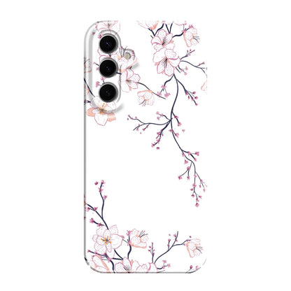 Fallen Plum Blossoms Phone Case For Samsung Galaxy S25 S24 S23 S22 S21 S20 Plus Ultra FE 5G Film Hard Cover