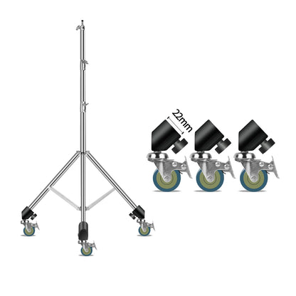 Super Stable Stainless Steel Big Tripod 2.8M Foldable Lighting Stand Tripod Photography For Fill Spot Light Softbox Photo Studio