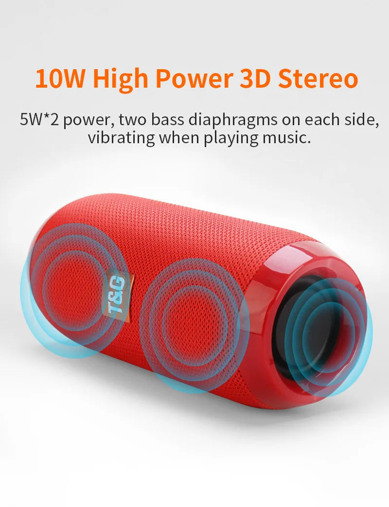 Portable Wireless Bluetooth Speaker Blutooth Music Sound Box For Caixa De Som Blootooth Subwoofer Radio FM Handfree Bass System