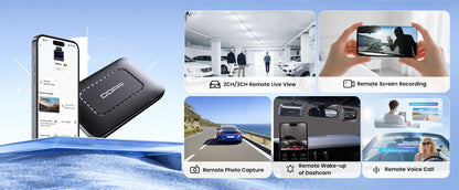DDPAI Z50 Pro Dash Cam 4K Car DVR 3"IPS Screen 5GHz WiFi GPS ADAS 24H Parking Monitor Front and Rear Dashcam Car Camera