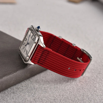 New Ribbed Nylon Watch Strap 18mm 20mm 22mm Qucik Release Straps Military Sports Watchband Fabric Strap for Omega/Smart/Samsung